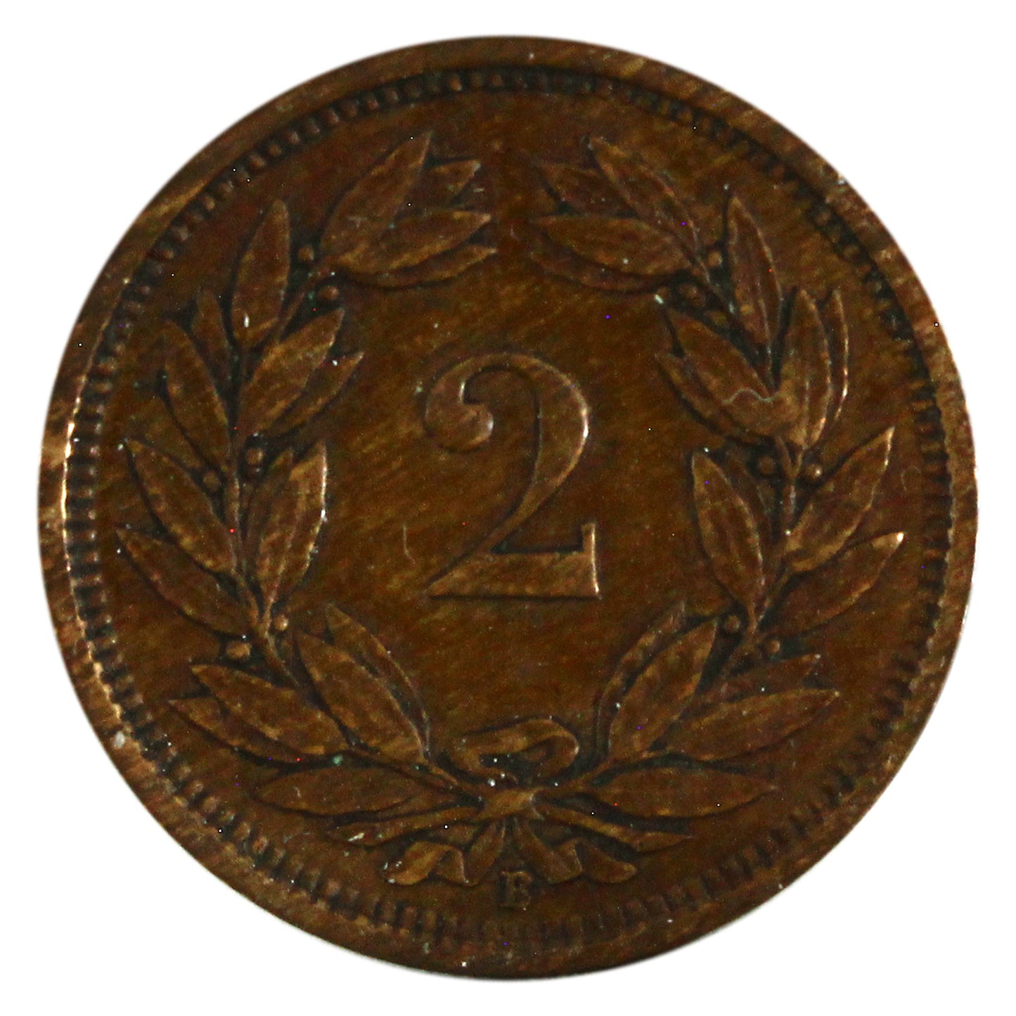 Switzerland 1927B 2 Rappen VF-EF (VF30) $