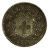 Switzerland 1876B 10 Rappen Almost Uncirculated (AU50) $