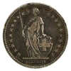 Switzerland 1879B 2 Francs F-VF (F15) $