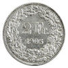 Switzerland 1905B 2 Francs VF-EF (VF-30) $