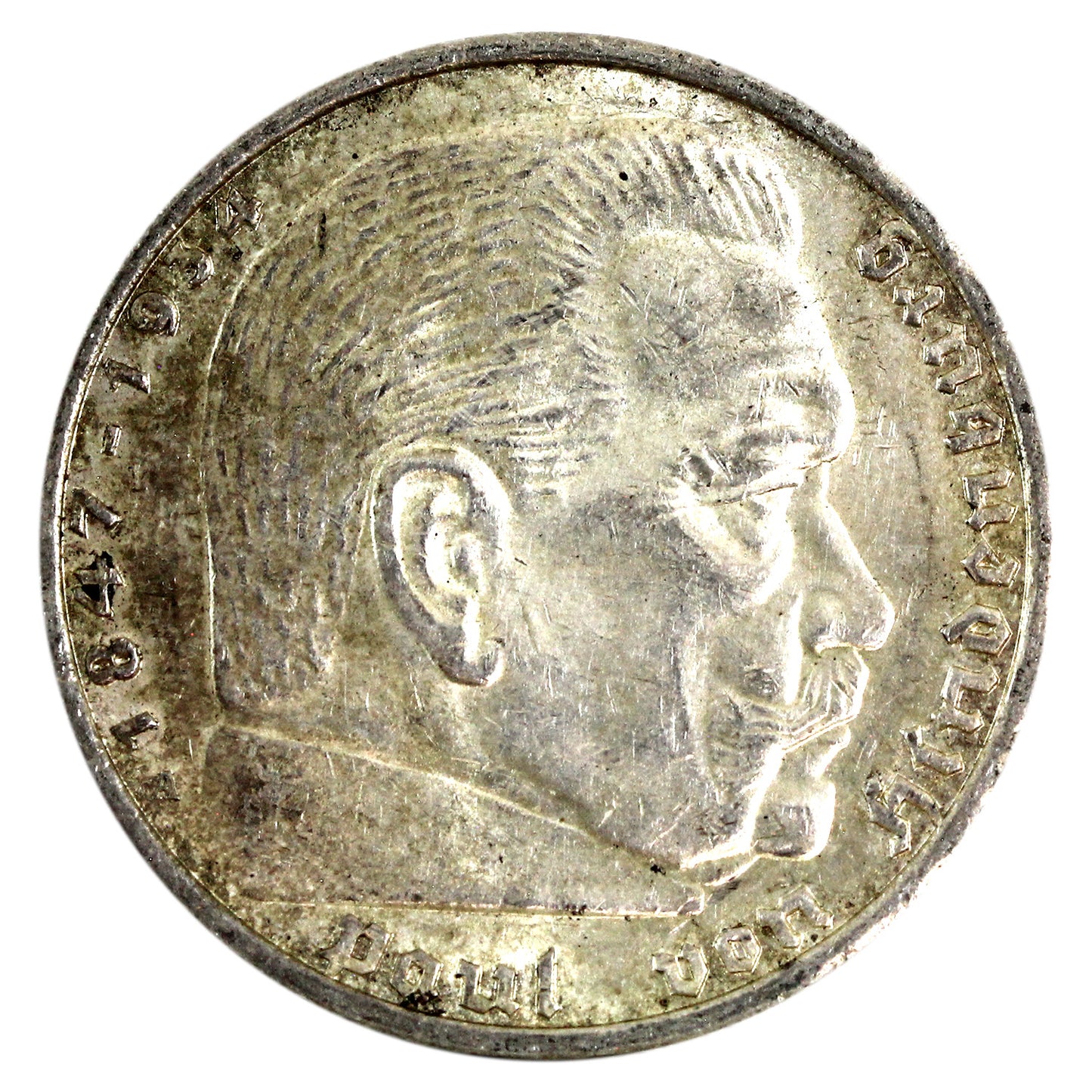 German Third Reich 1939A 5 Marks Uncirculated (MS60) $
