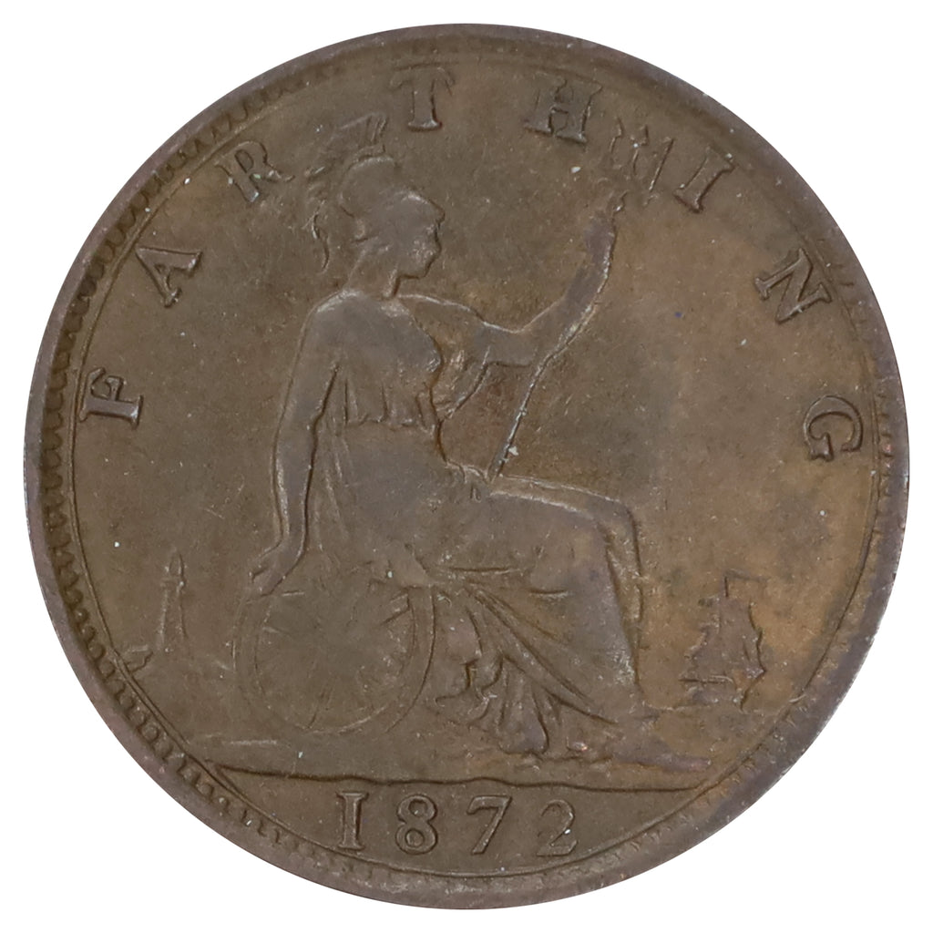 Great Britain 1872 Farthing Very Fine (VF20)