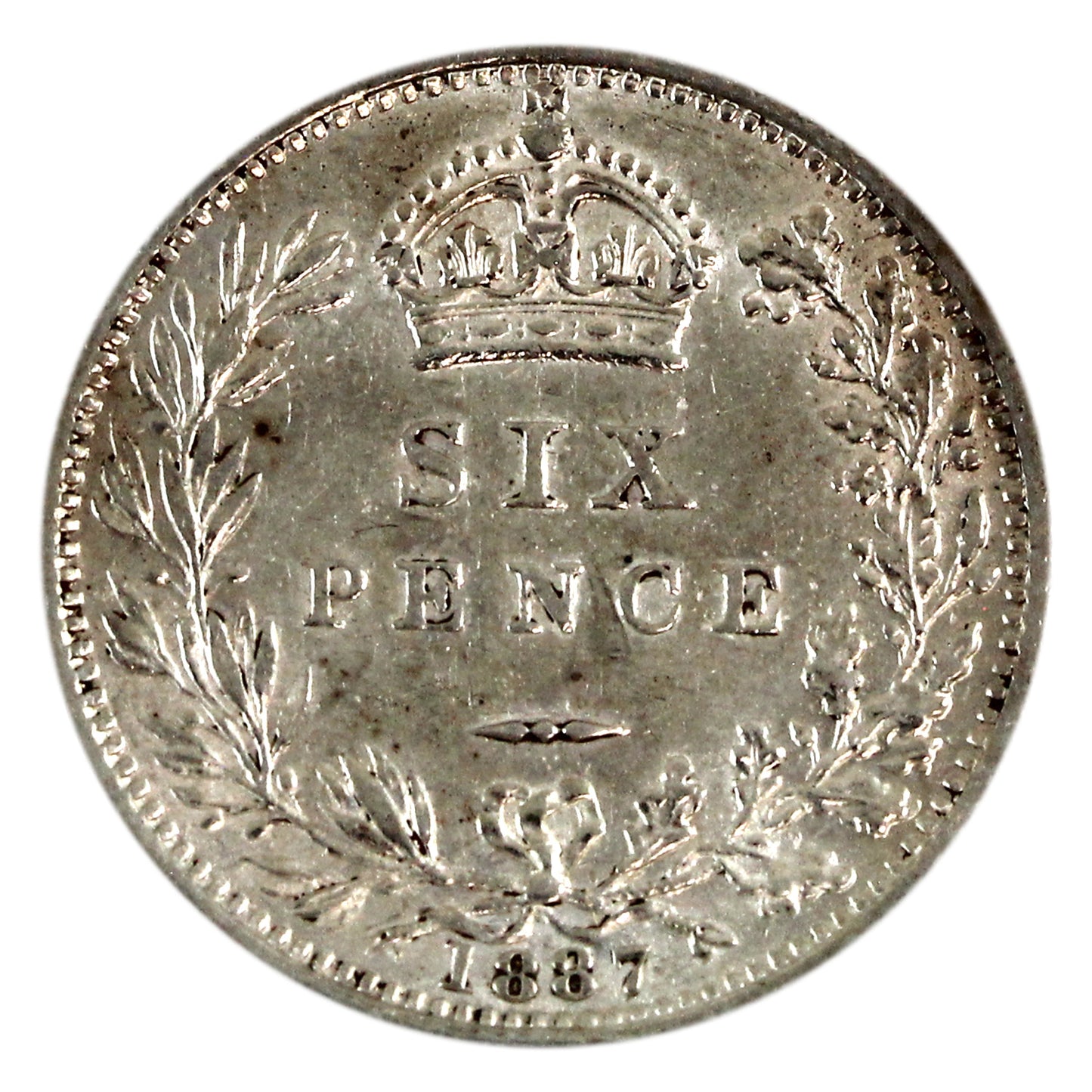 Great Britain 1887 Jubilee 6 Pence EF-AU (EF45) $