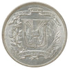 Dominican Republic 1955 Peso Choice Brilliant Uncirculated (MS64)