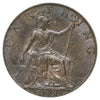 Great Britain 1923 Farthing Almost Uncirculated (AU50)