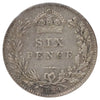 Great Britain 1889 6 Pence VF-EF (VF30)