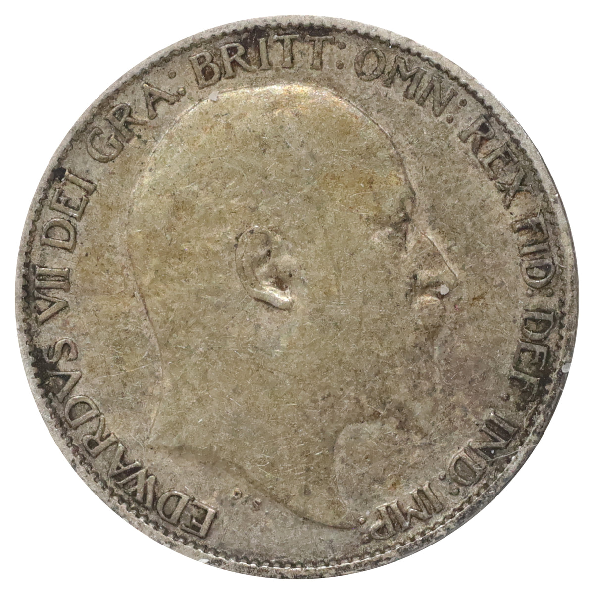 Great Britain 1903 6 Pence F-VF (F15)