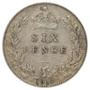 Great Britain 1910 6 Pence Extra Fine (EF40)