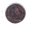 Spain 1870OM 10 Centimos (Ungraded)