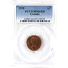 1958 Canada 1-cent PCGS Certified MS66 Red