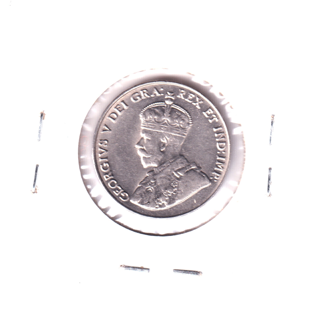 1930 Canada 5-cents AU-UNC (AU-55) Scratch, cleaned or impaired