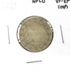 1900 Newfoundland 20-cents VF-EF (VF-30) Impaired