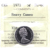 1972 Canada 5-cents ICCS Certified PL66 Heavy Cameo
