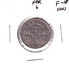 1926 Far 6 Canada 5-cents F-VF (F15) Scratched, Cleaned or Impaired
