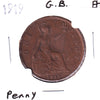 Great Britain 1919 Penny Extra Fine (EF40)