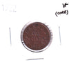 1922 Canada 1-cent Very Fine (VF20) Impaired.