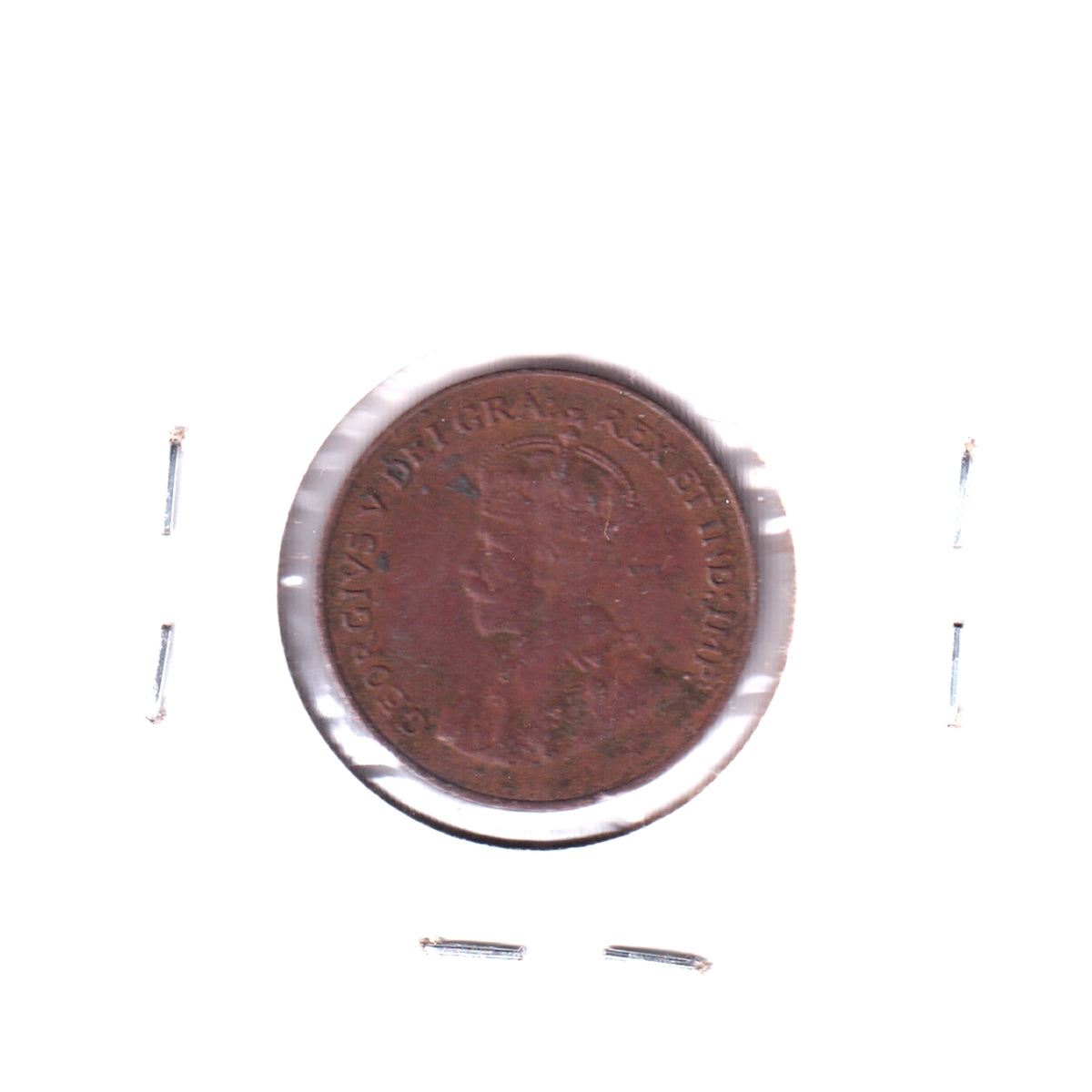 1922 Canada 1-cent Very Fine (VF20) Impaired.