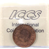 1917 Canada 1-cent ICCS Certified MS63 Red & Brown