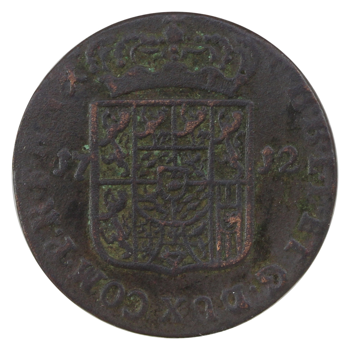 Spanish Netherlands 1712 Namur Under Philip V of Spain Liard Fine (F12)