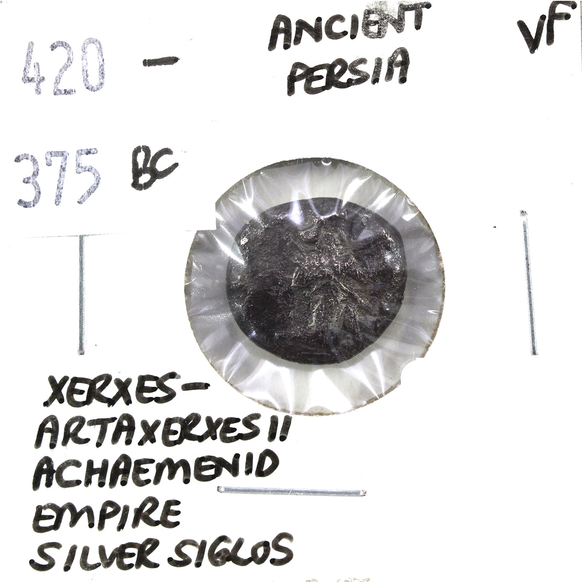 Ancient Persia 420-375BC Archaemenid Empire Silver Siglos Very Fine (VF20)