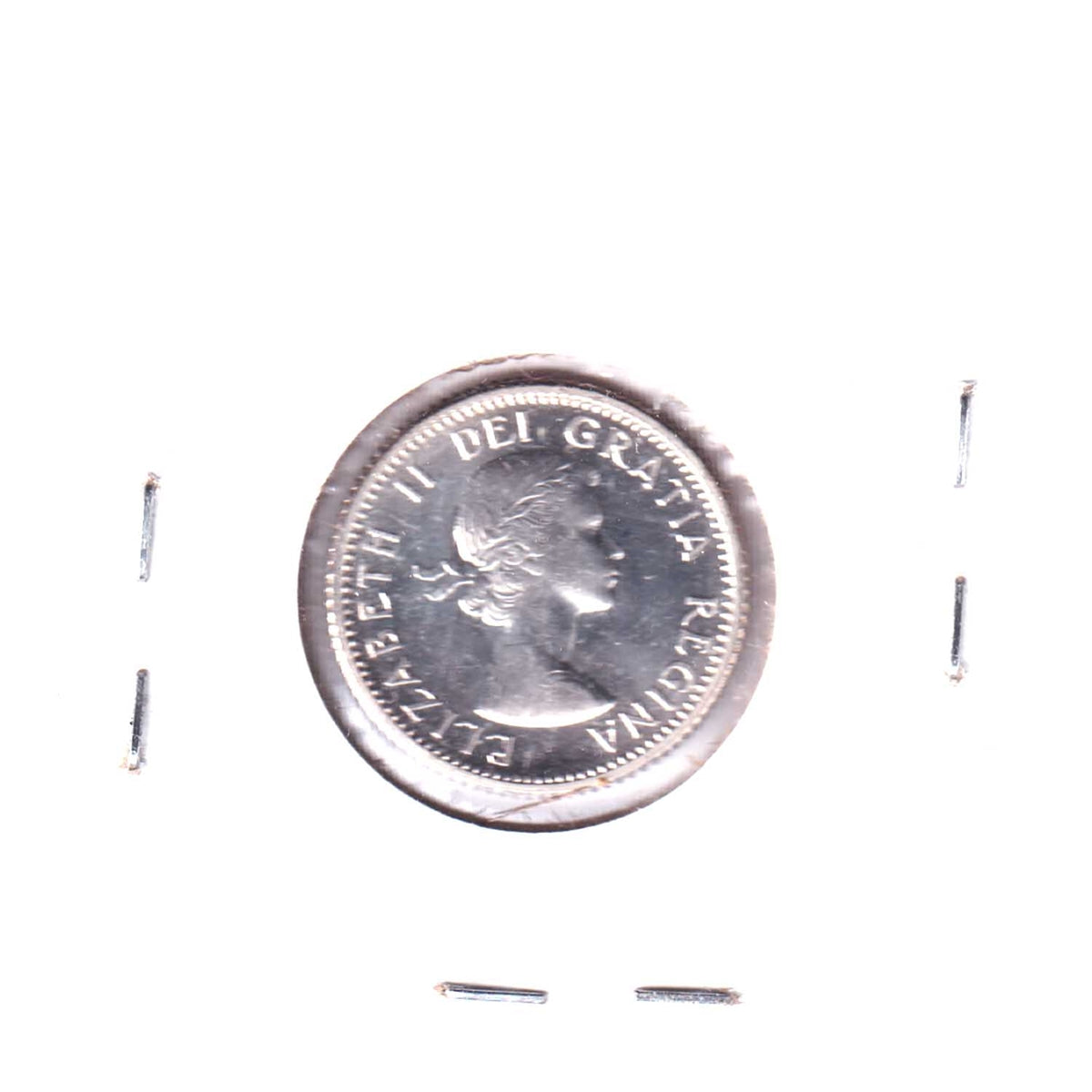 1957 Canada 10-cents Proof Like (Scratched)