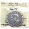 1949 Hoof Over 9 Canada 50-cents ICCS Certified F15