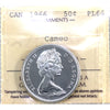 1966 Canada 50-cents ICCS Certified PL66 Cameo