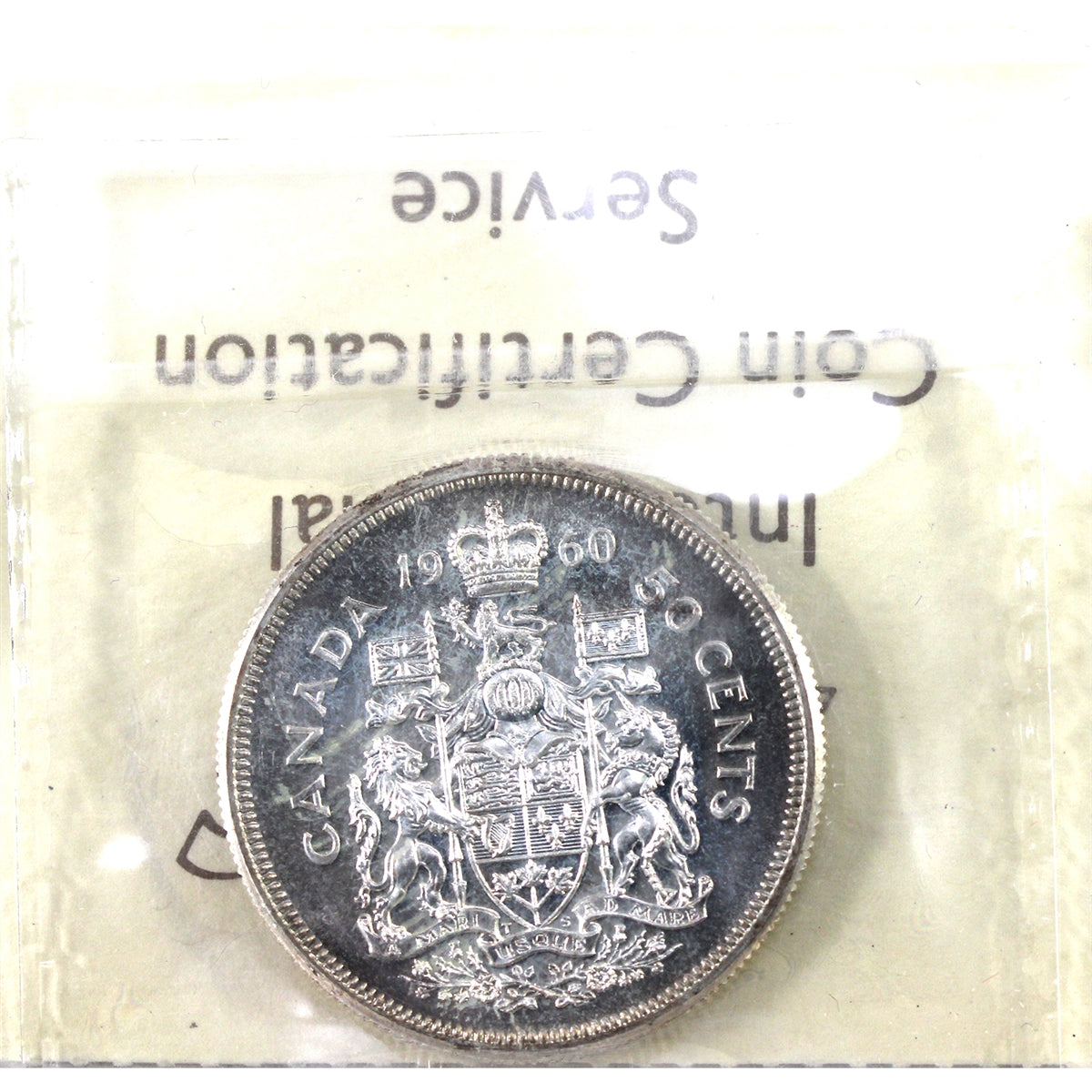 1960 Canada 50-cents ICCS Certified PL65 Heavy Cameo