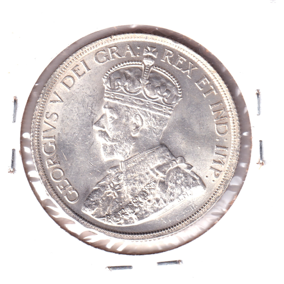 1936 Canada Dollar Brilliant Uncirculated (MS63) Scratched, Cleaned, or Impaired