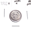 1902H Small H Canada 5-cents Brilliant Uncirculated (MS63) Scratched, marks, or impaired
