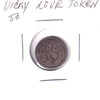 Love Token on Victorian Canada 5-cents: Initials RG