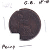 Great Britain 1892 Penny VF-EF (VF30)