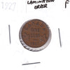 ERROR 1927 Canada 1-cent Fine (F-12) Lamination Error