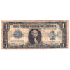 USA 1923 $1 Note, FR#238, Silver Certificate, Woods-White, Fine (F12) Damaged