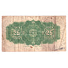 DC-24c 1923 Dominion 25-cent Shinplaster Very Fine (VF20) Tear, Writing or Impaired