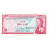 East Caribbean States Note, 1965 1 Dollar, Signature 2, Pick #13a, AU