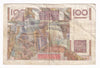 France Note 1952 100 Francs, VF (Holes)