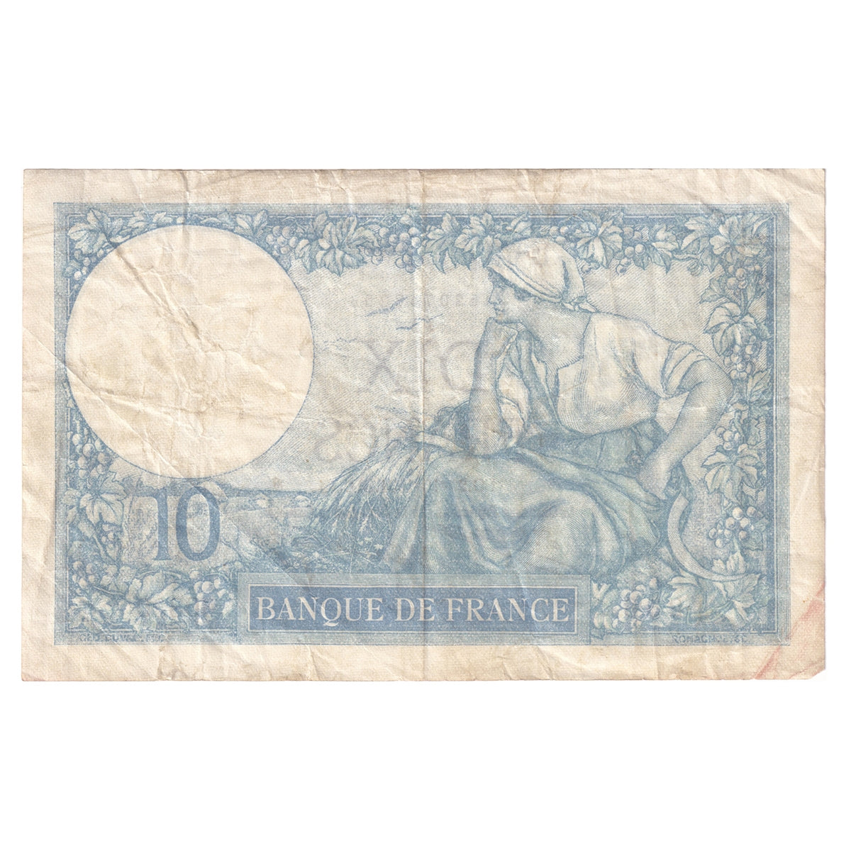 France 1931 10 Francs Note, Pick #73d, VF
