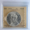 1935 Canada Dollar ICCS Certified MS65 (XCZ 592)