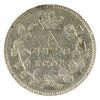 1901 Canada 5-cents Fine (F12) Scratched, cleaned, or impaired