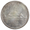 1966 Large Beads Canada Dollar ICCS Certified MS64 (Toned)