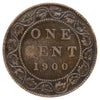 1900 Canada 1-cent Fine (F12) Marks, nicks, or impaired