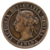 1900 Canada 1-cent Fine (F12) Marks, nicks, or impaired