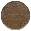 1893 Canada 1-cent VF-EF (VF30) Cleaned, nick, or impaired