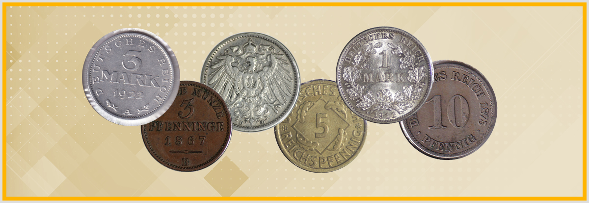 World Coins Featuring Germany