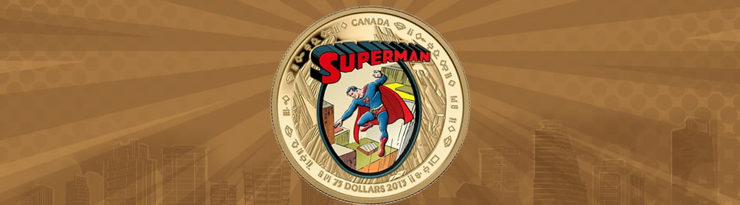 2013 Canada $75 SUPERMAN: The Early Years 14K Gold Coin